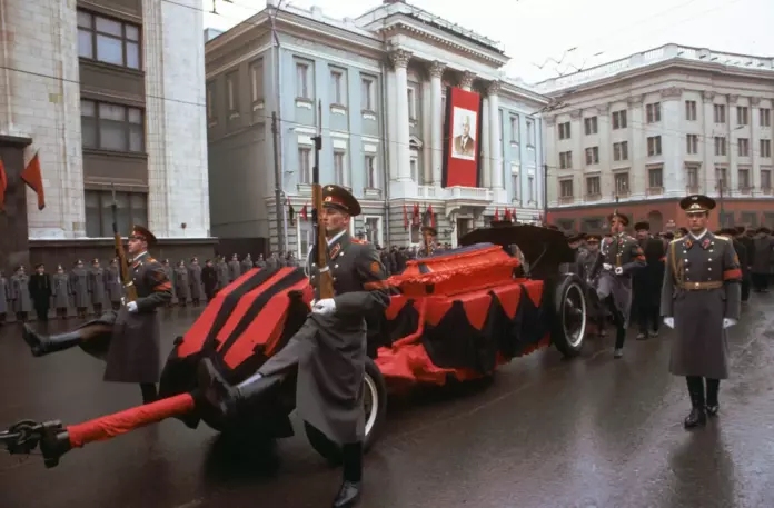 Похороны Константина Черненко. 1985 год